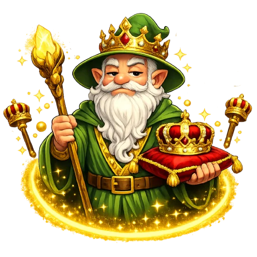 a character from a branded casino with VIP status